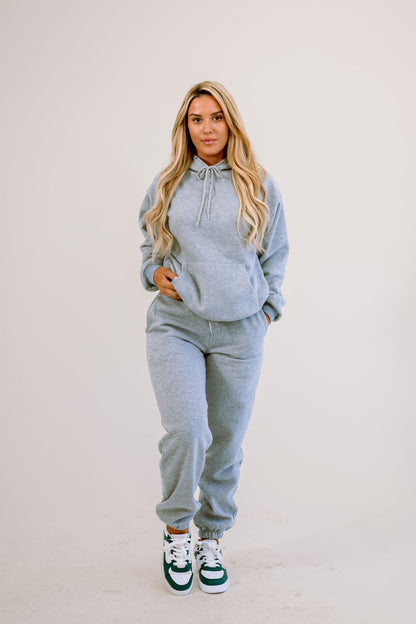 Cozy grey sweat set