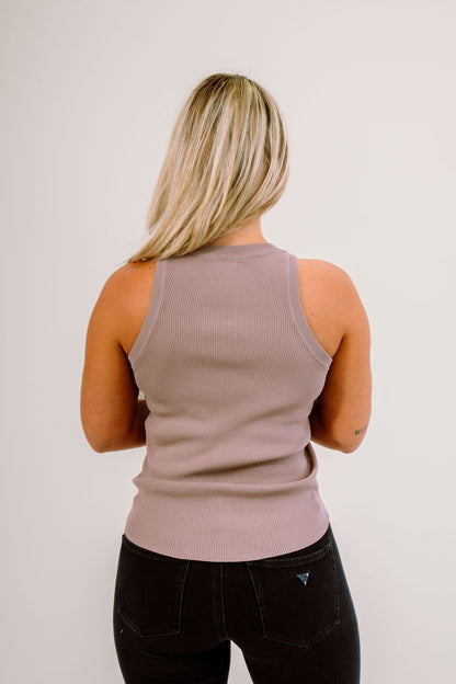 ESSENTIAL RIBBED TANK