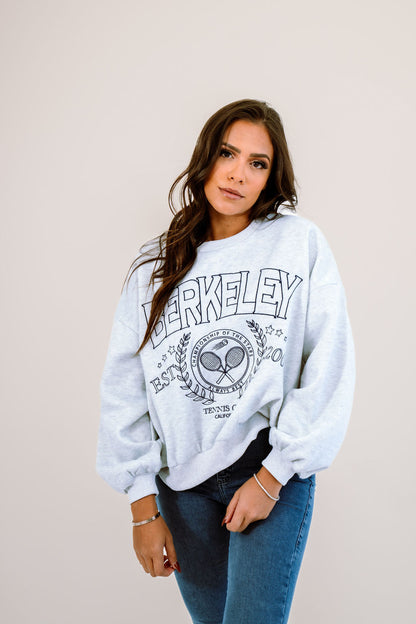 BERKLEY PREP GREY SWEATER