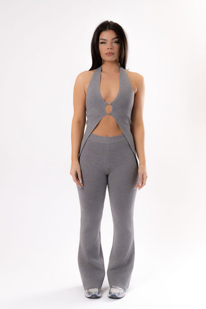 GROOVY GREY KNIT SET