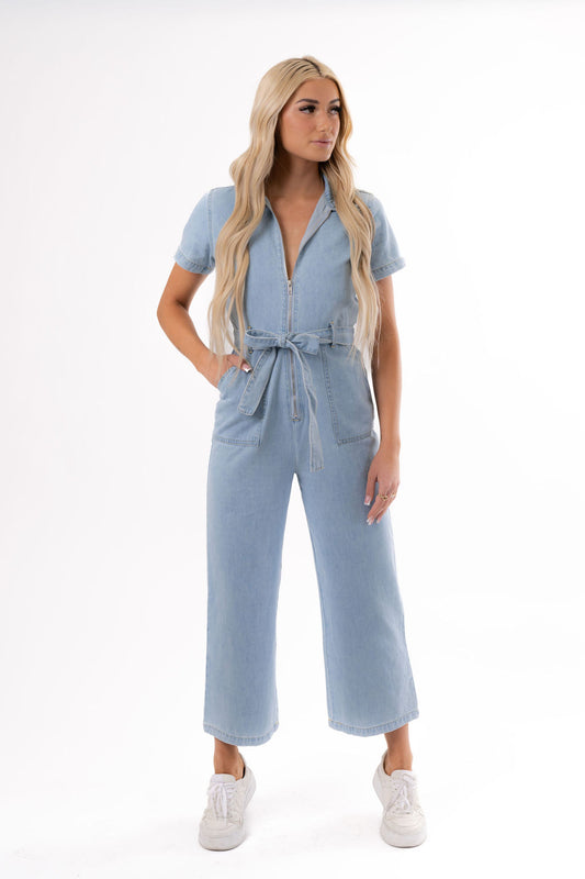 DIXIE DENIM JUMPSUIT