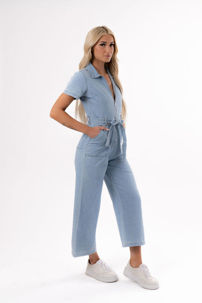 DIXIE DENIM JUMPSUIT